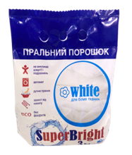 Пральний порошок "СУПЕР БРАЙТ" 3 кг (для прання білих речей) WHITE